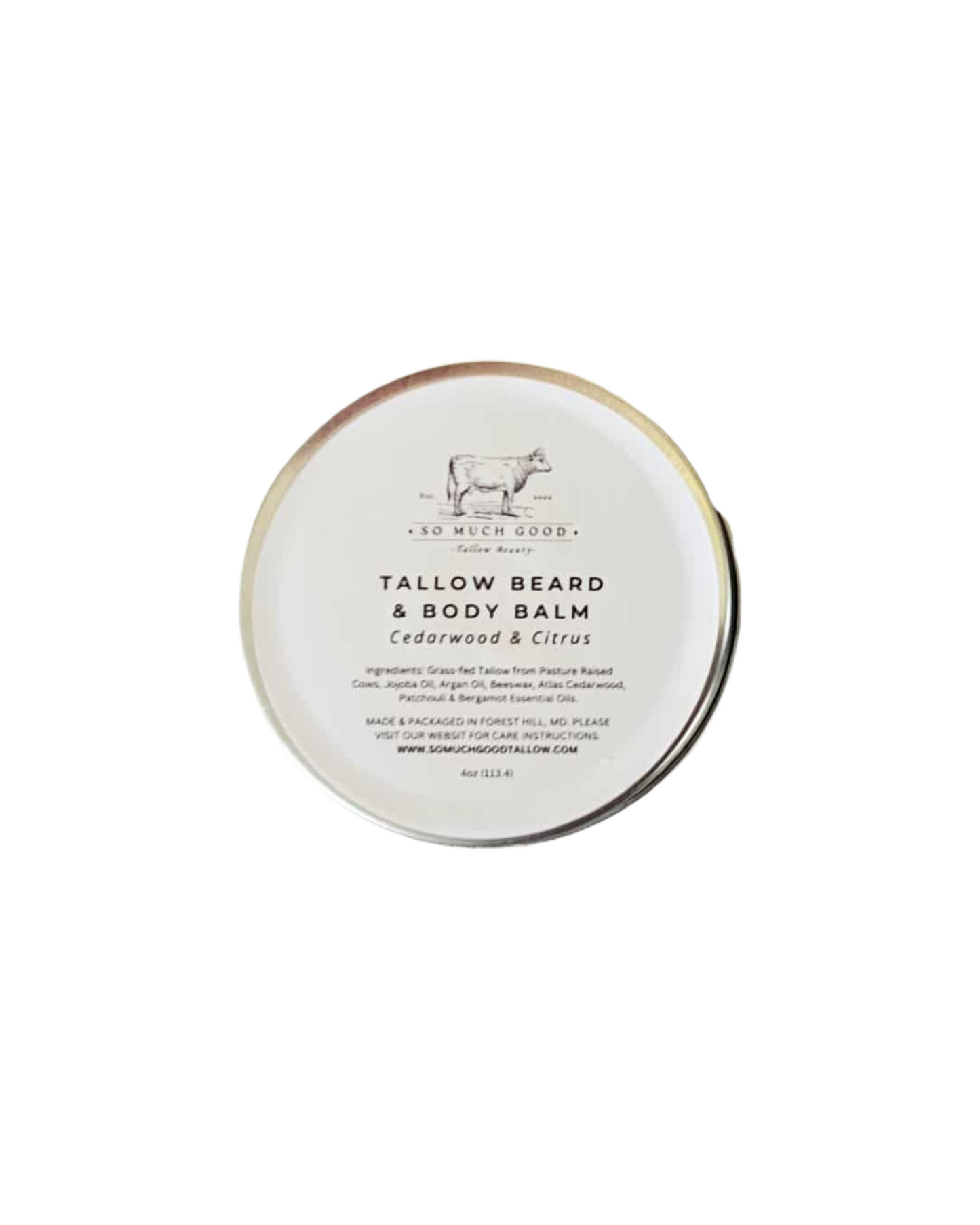 Manly Beard + Body Balm