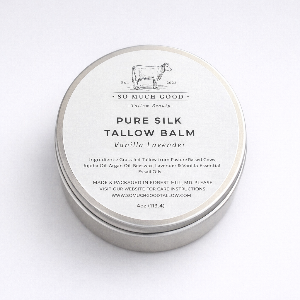 Pure Silk Tallow Balm