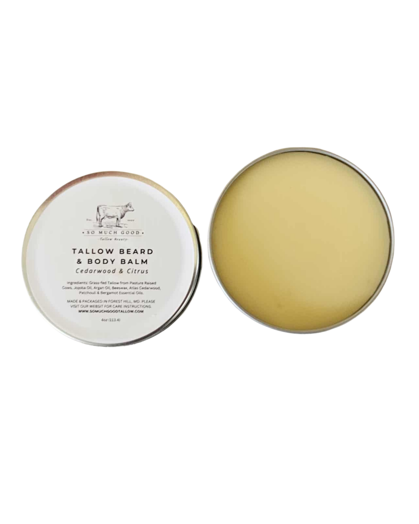 Manly Beard + Body Balm