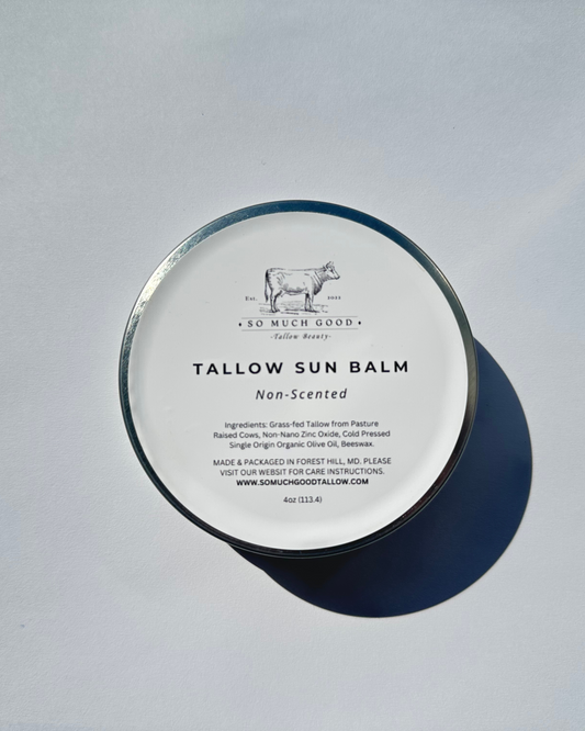 Tallow Sun Balm 4oz